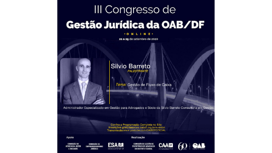 Silvio Barreto – III Congresso de Gestão Jurídica – Fluxo de Caixa